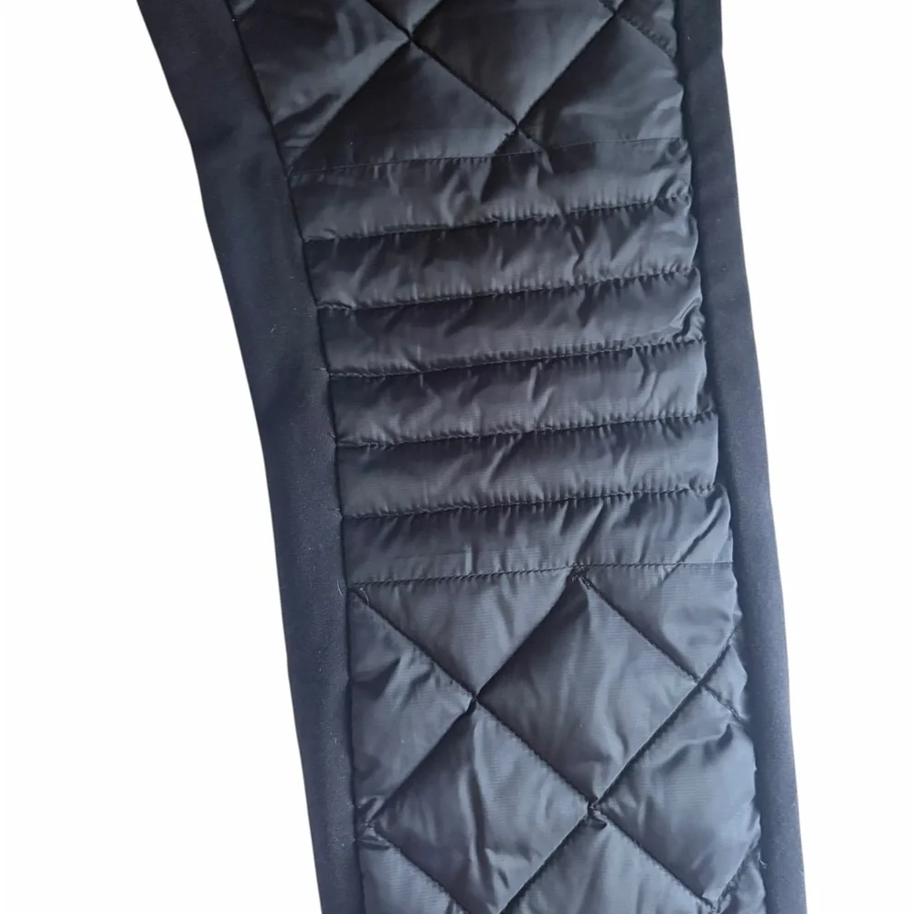 Alo Yoga Airbrush Winter Warm High-Waist Moto Puffer Pant | Medium | NWT